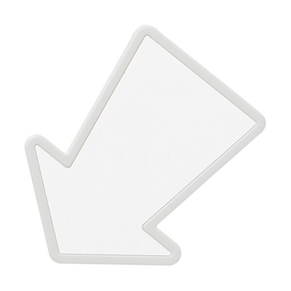 マグネットクリップ Mag-On8100 文字が書けるマグネットクリップ(アロー) W W 225869 1点