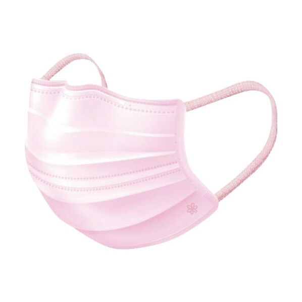 メイクがおちにくいマスク ベビーピンク 23243 5枚