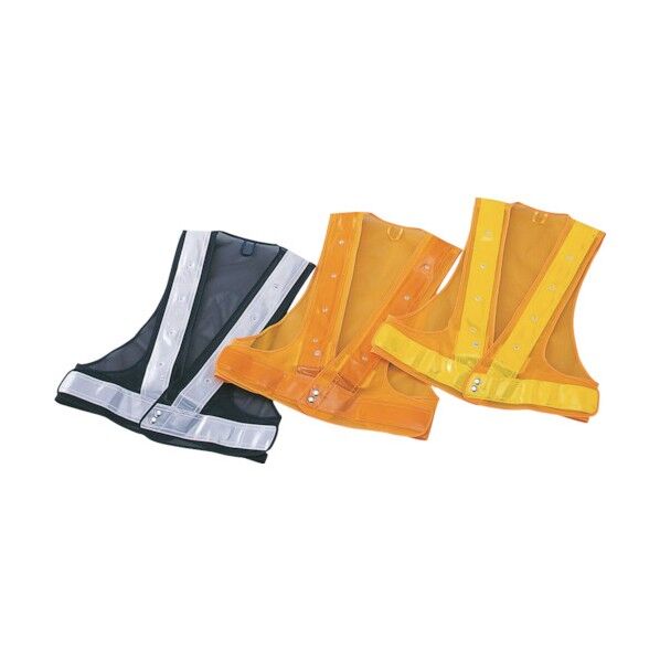 LED安全ベスト(ポリス型) フリーサイズ