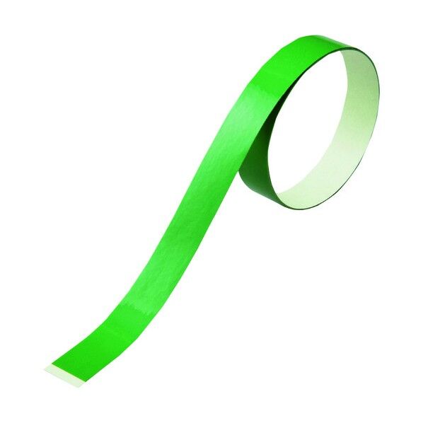 ヘルメット用ラインテープ HLM‐E(大)無反射タイプ 緑 15mm×700mm 235111 10本