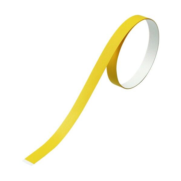 ヘルメット用ラインテープ HLM‐C(小)無反射タイプ 黄 10mm×700mm 235309 10本