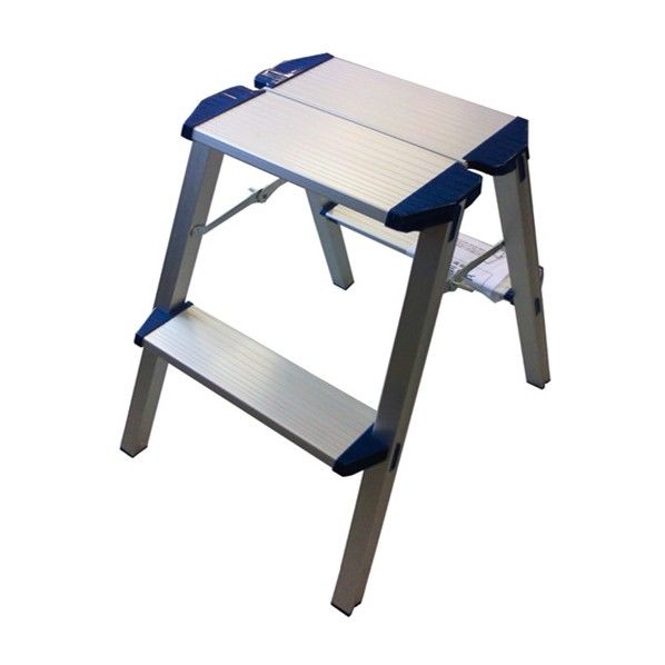 トライデントアルミ製踏み台幅広二段 60cm TRF-60W 1点