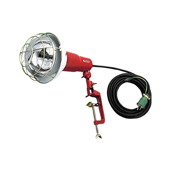 矢田ポッキンプラグアース付投光器 300W-5Mコード付 1点