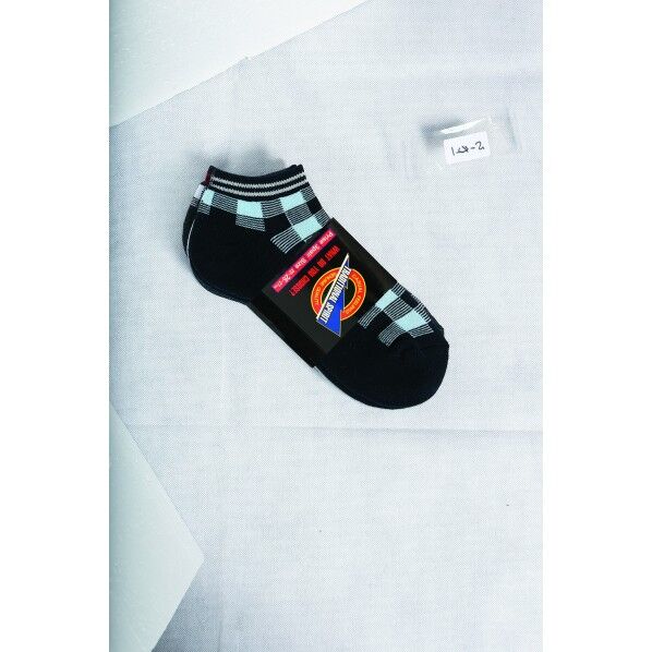 アソートバッファローチェック 先丸 3P カラー 25~27cm S-421 3双