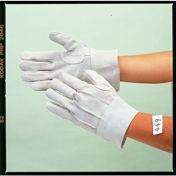 高級外ぬい革手袋 青 LL 449 1つ