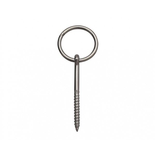 ハイロジック ステンレス 丸カンスクリュー 4mm 11129 1個...