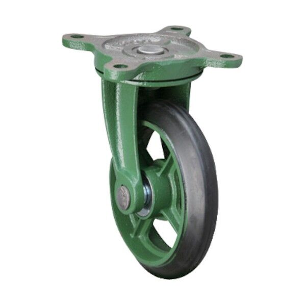 標準型自在金具付ゴム車輪 250 250BRB 1点