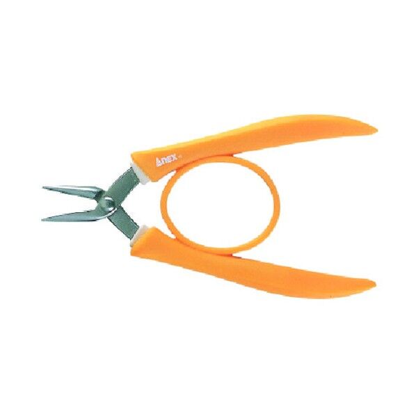 ステンレス製精密ラバーグリップやっとこ(ヤットコ)No.253(両丸タイプ) 135mm 253 1点