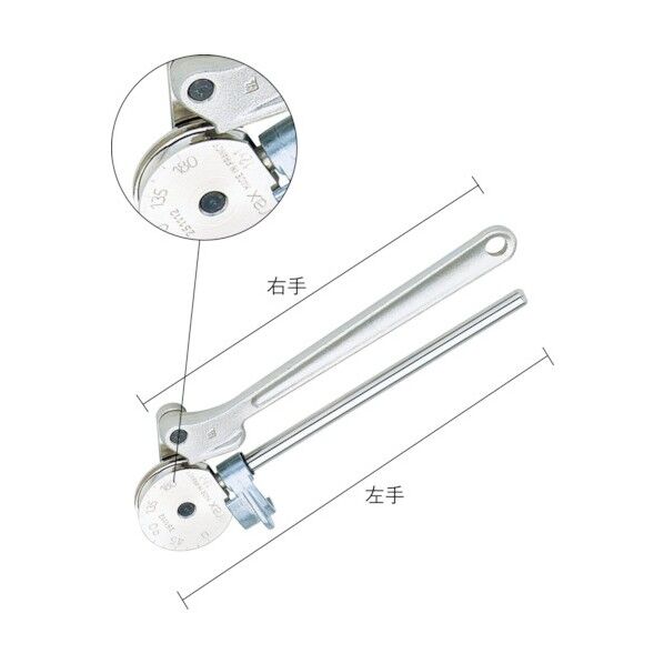 チューブベンダー(銅管用) ミリ用