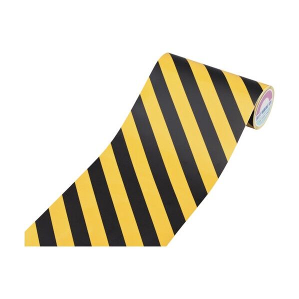 トラ柄テープ TR2‐D 黄/黒 290mm×20m 256204 1個
