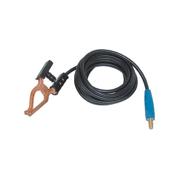 38sq キャプタイヤ アースクリップ+ロック式38sqプラグ付 5m CC-555 1組