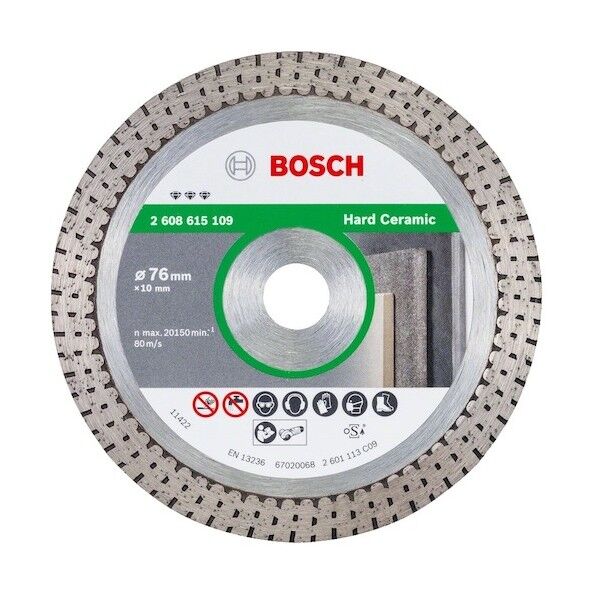 ボッシュ ダイヤホイール76mm 1点