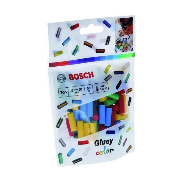 GLUEYスティック 赤、黄、青、黒、緑 2608002005 70本