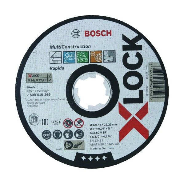 X-LOCK切断砥石 エキスパート マルチマテリアル用