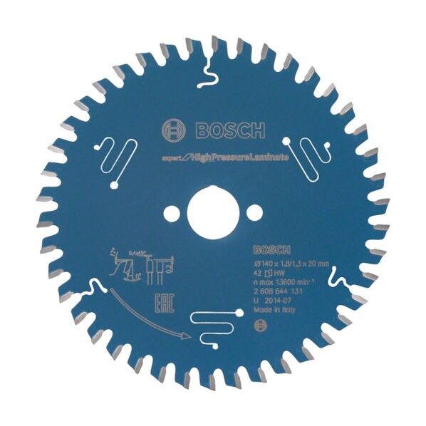 丸のこ刃 エキスパート硬質ラミネート材用140x42T