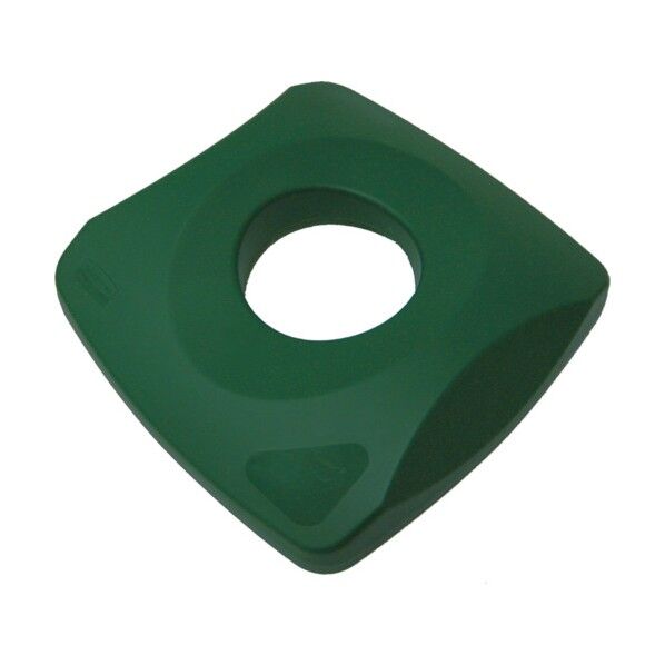 アンタッチャブルスクエアコンテナ用フタ ボトル/缶廃棄用 87.1L用 グリーン 269106 1個