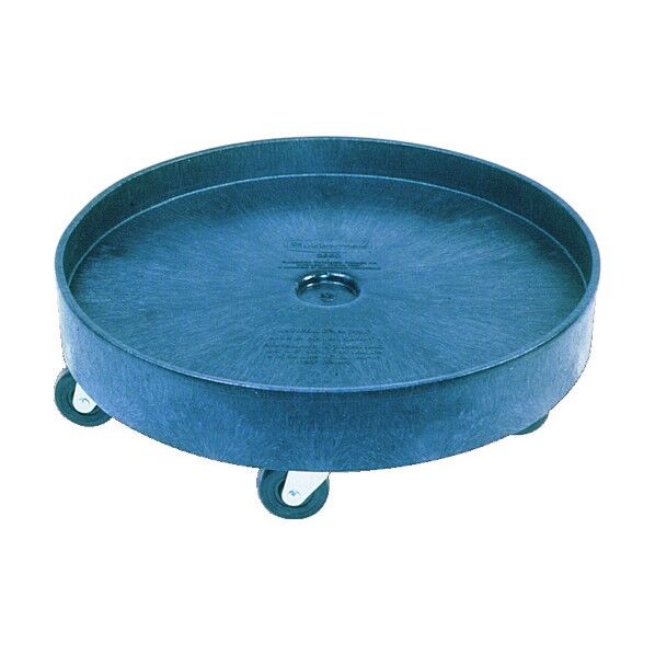 ラウンドブルートコンテナ用ドーリー ドラム式 ブラック