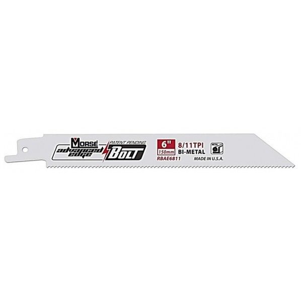アドバンスト・エッジ・ボルト・バイメタル・セーバーソー・ブレード (スピード切削用) RBAE6811T05 5枚