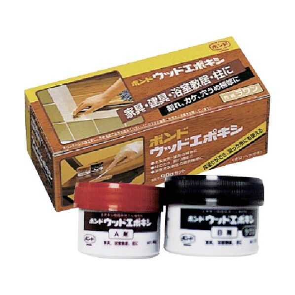 a yuichi様 確認用 コニシ #26156 ボンド ウッドエポキシ 割れ・カケ・穴うめ補修 ｜短