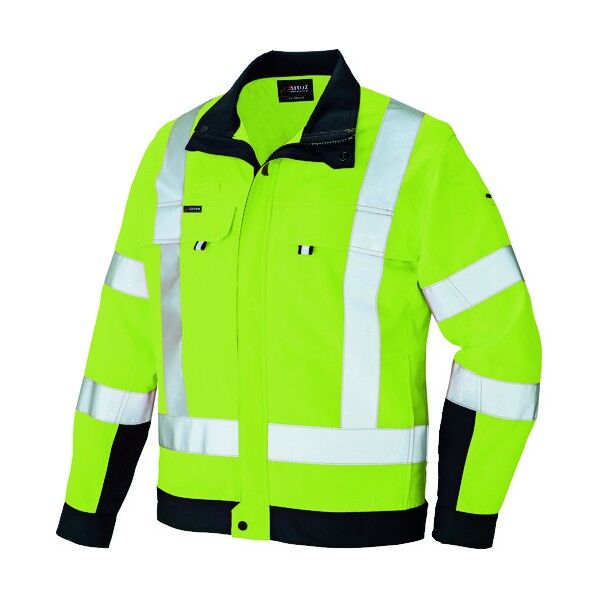 長袖ブルゾン(男女兼用)高視認性安全服 AZ2730-091ハイパーイエロー6L 091ハイパーイエロー 6L 2730 1