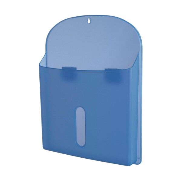 マグネットポケット 強力マグネットタイプ 透明ブルー(TB) MP-A4SN 1点