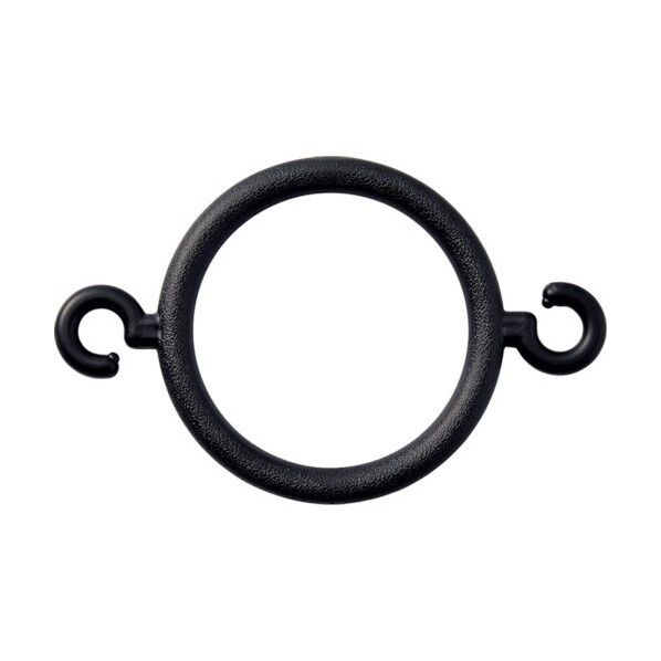 プラスチックチェーン用フック(コーン用)RC‐WP 黒 線径6mmΦ用 284120 5個