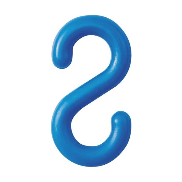 S字フック PF‐8BL 青 27.5×52.5mm 284135 2個