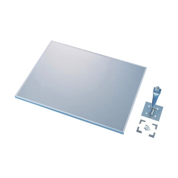 平面ミラー(軽量ステンレス製)SFM‐64 壁面金具付 452×610mm 279003 1個