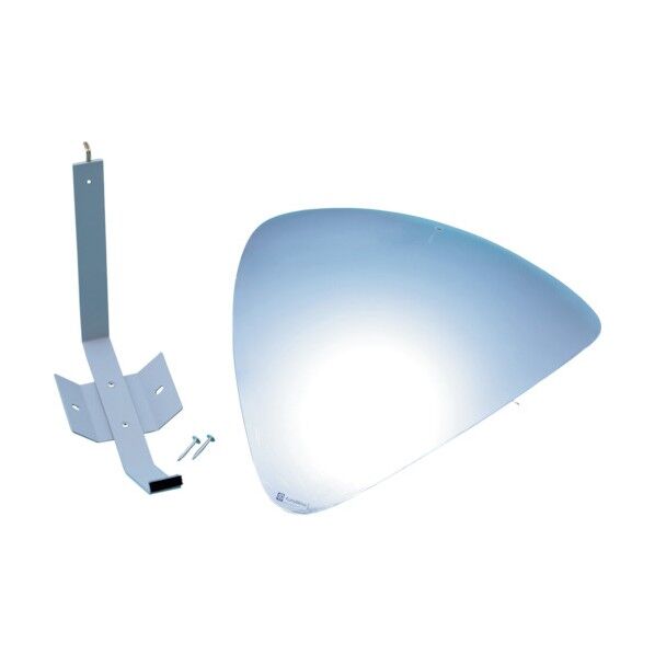 クォータードーム型ミラー(L字路安全確認用)LMC‐7 328×279mm 280033 1点