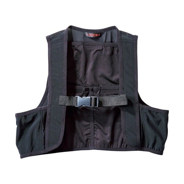 クーリングベスト 保冷剤5個付き XO ブラック 288-XO-20 1点