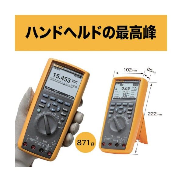 デジタルマルチメーター287/FVF標準付属品