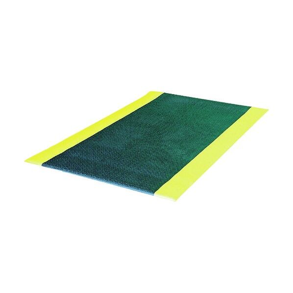 セーフラインマット黒／黄９１０×１５２０ｍｍ発泡エンビ 296010