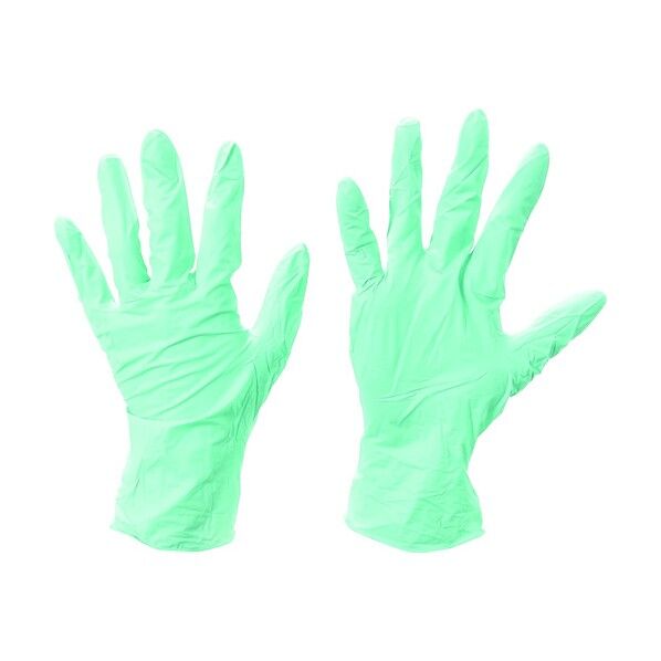 ニトリルゴム使い捨て手袋 Green
