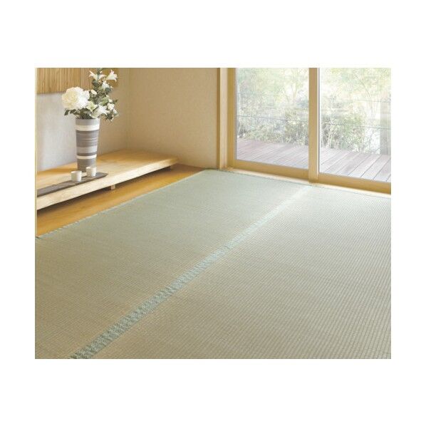大島屋 ウレタン貼りい草上敷き 聚楽 江戸間8帖 352×352cm 27644 1点