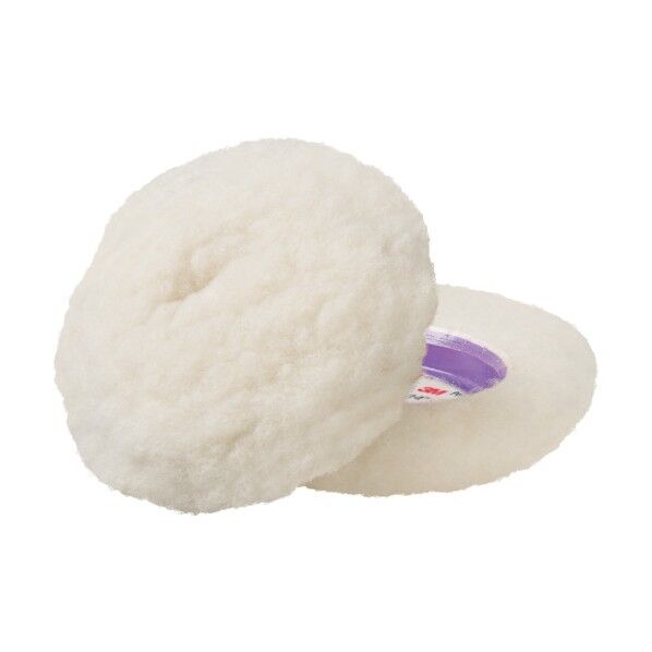 ミニウールバフ 目消し用・白 内径75mm 外径100mm(1袋2枚入) 30040 1点