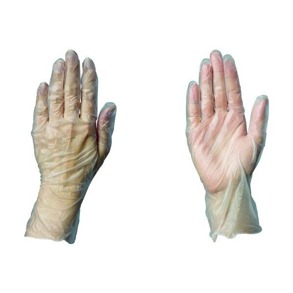 ハクゾウプラスチックグローブEX (100枚入)