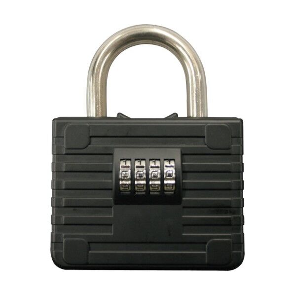 キーストックBIG キーストック‐1 ダイヤル錠 単管パイプ対応 155×120×50mm 302101 1個