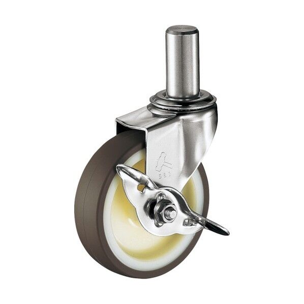 EKシリーズオールステンレス自在SP付ウレタン車65mm