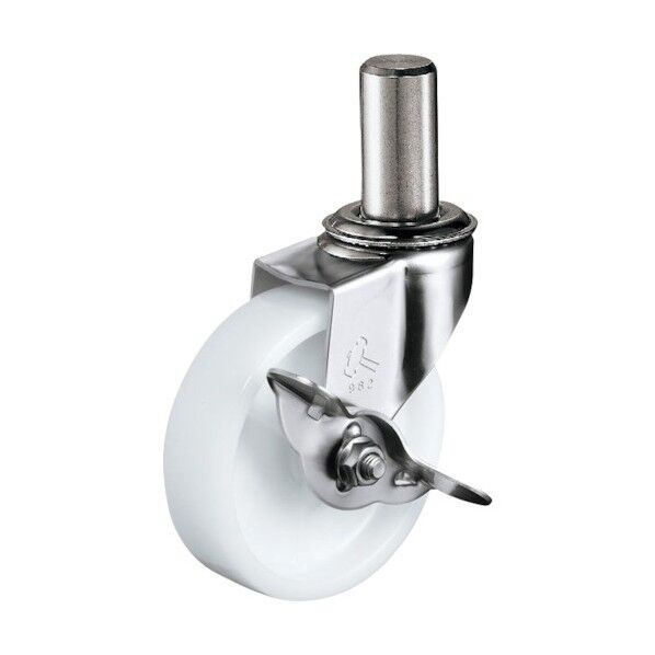EKシリーズオールステンレス自在SP付ナイロン車75mm 315EK-N75-BAR01 1点