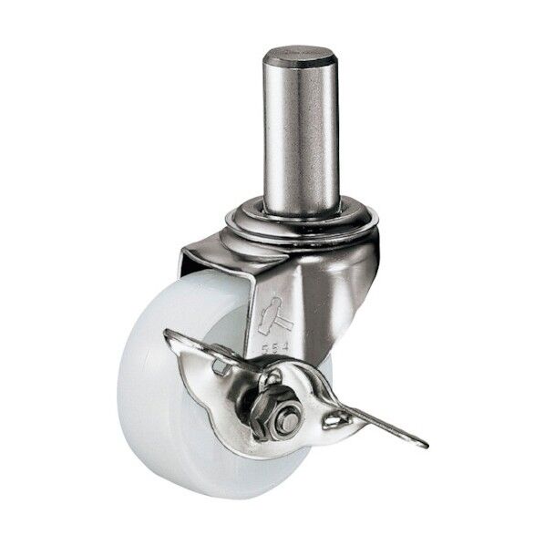 EKシリーズオールステンレス自在SP付ナイロン車50mm 315EK-N50-BAR01 1点