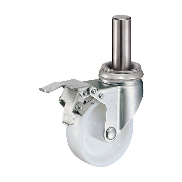 SKシリーズオールステンレス自在SP付ナイロンB車125mm 315SK-NRB125-BAR01 1点