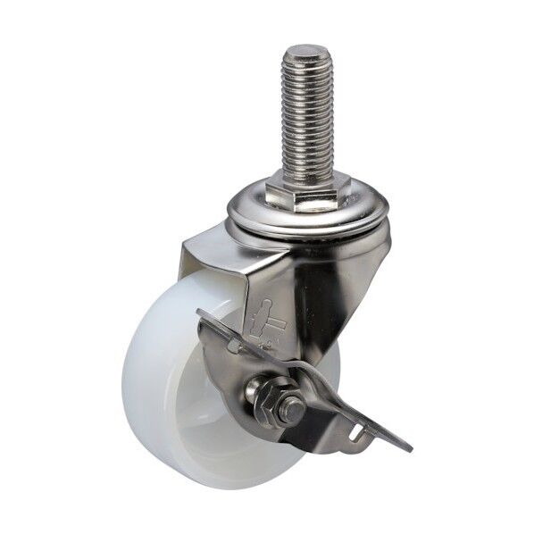 ねじ込み式キャスター 315S 自在SP付 ナイロン車 オールステンレス