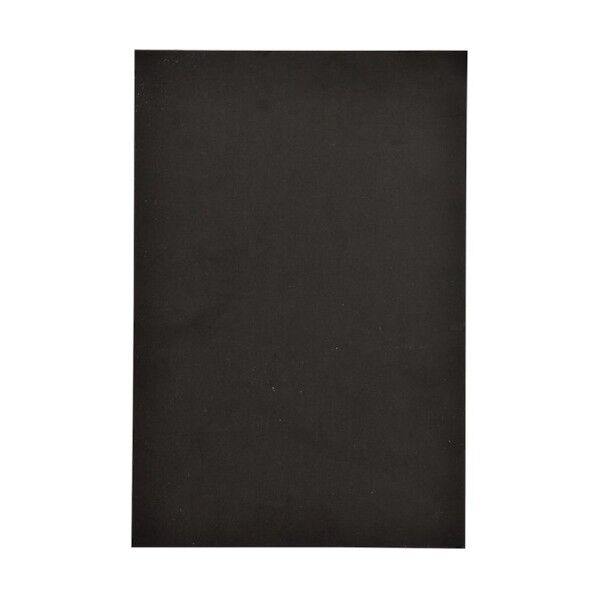 スチールラバーシート MGP‐6 裏面粘着剤付 マグネット設置可 黒 300×200mm 316066 1個