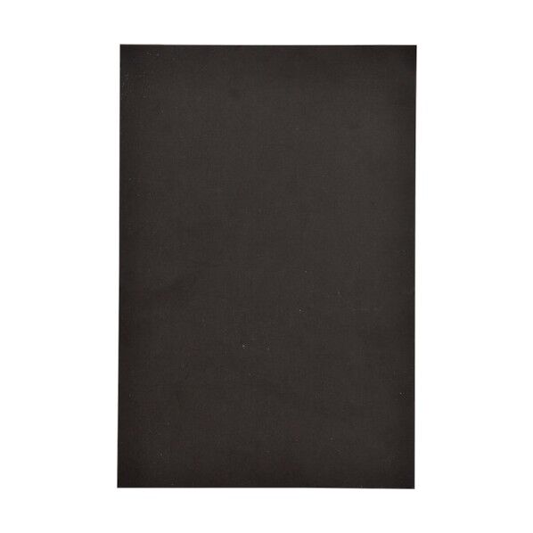 スチールラバーシート MGP‐7 裏面粘着剤付 マグネット設置可 黒 450×300mm 316067 1個