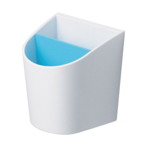 マグネットポケット(ボード用トレー)MP‐177W 白/青 92×105×83mm 316021 1個