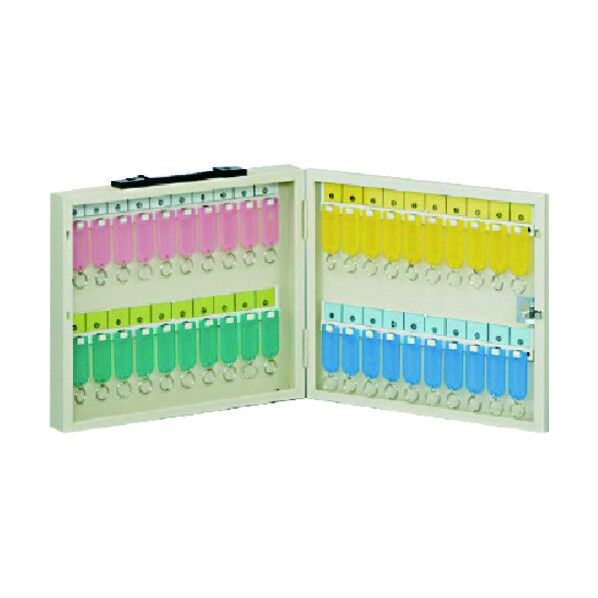 スチール製携帯用キーボックス４０個用 317-57A 1