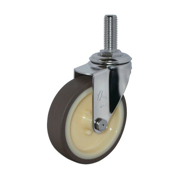 ねじ込み式キャスター 320EA (ウレタン車・ステンレス金具) 自在