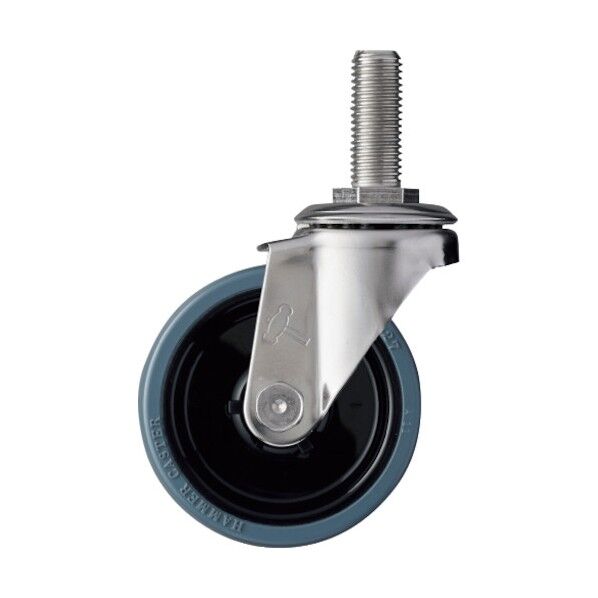 オールステンレスＥ型ねじ込みゴム車８５ｍｍ 320EA-RN85 1