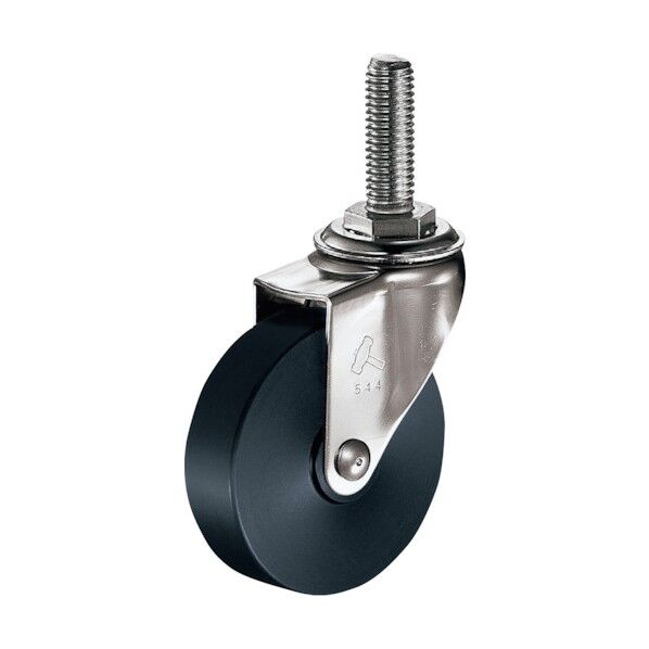 EAシリーズオールステンレス自在MCナイロン車75mm 平戸車 320EAMC75 1個