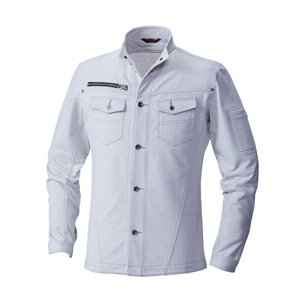 シャツジャケット 3L シルバーグレー 3207-3L-39 1点